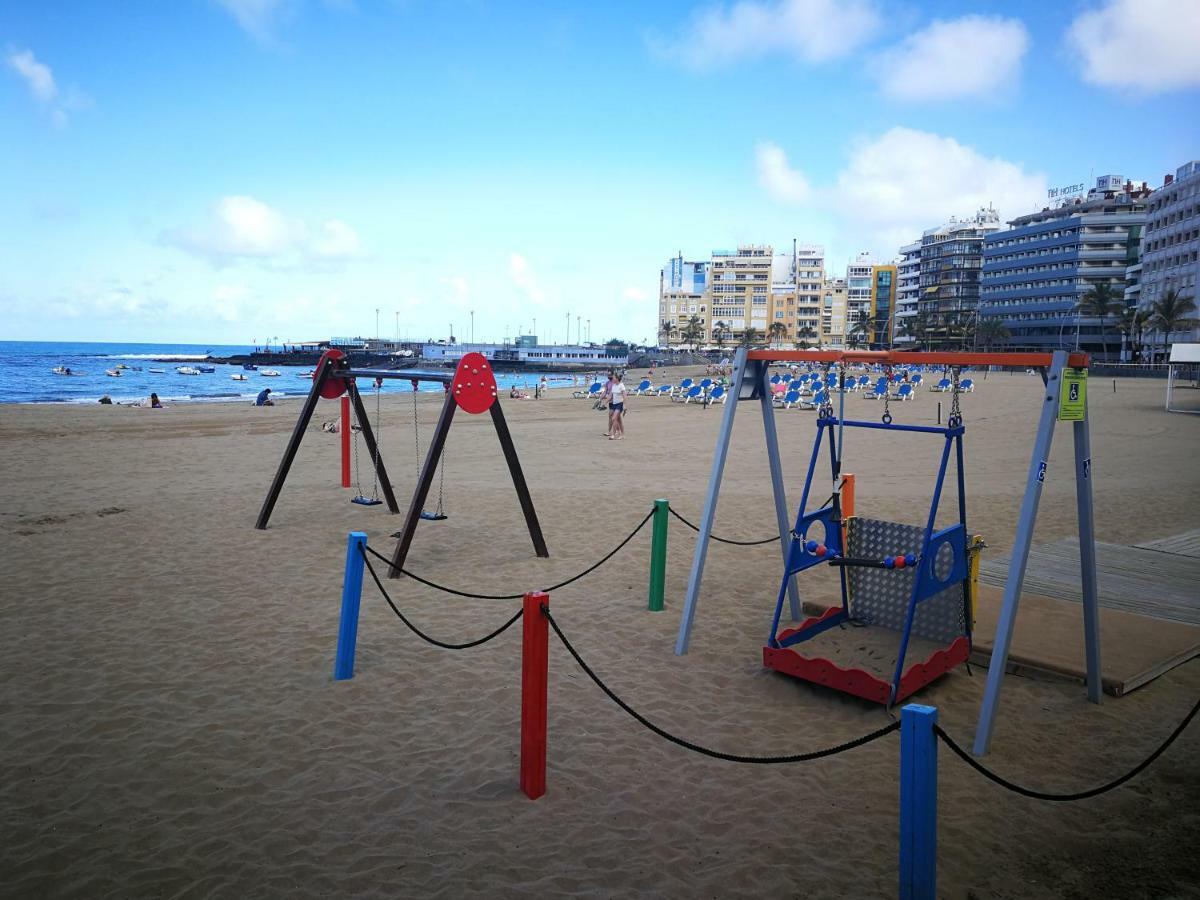 Apartamentos Las Canteras Arena Лас-Пальмас-де-Гран-Канарія Екстер'єр фото